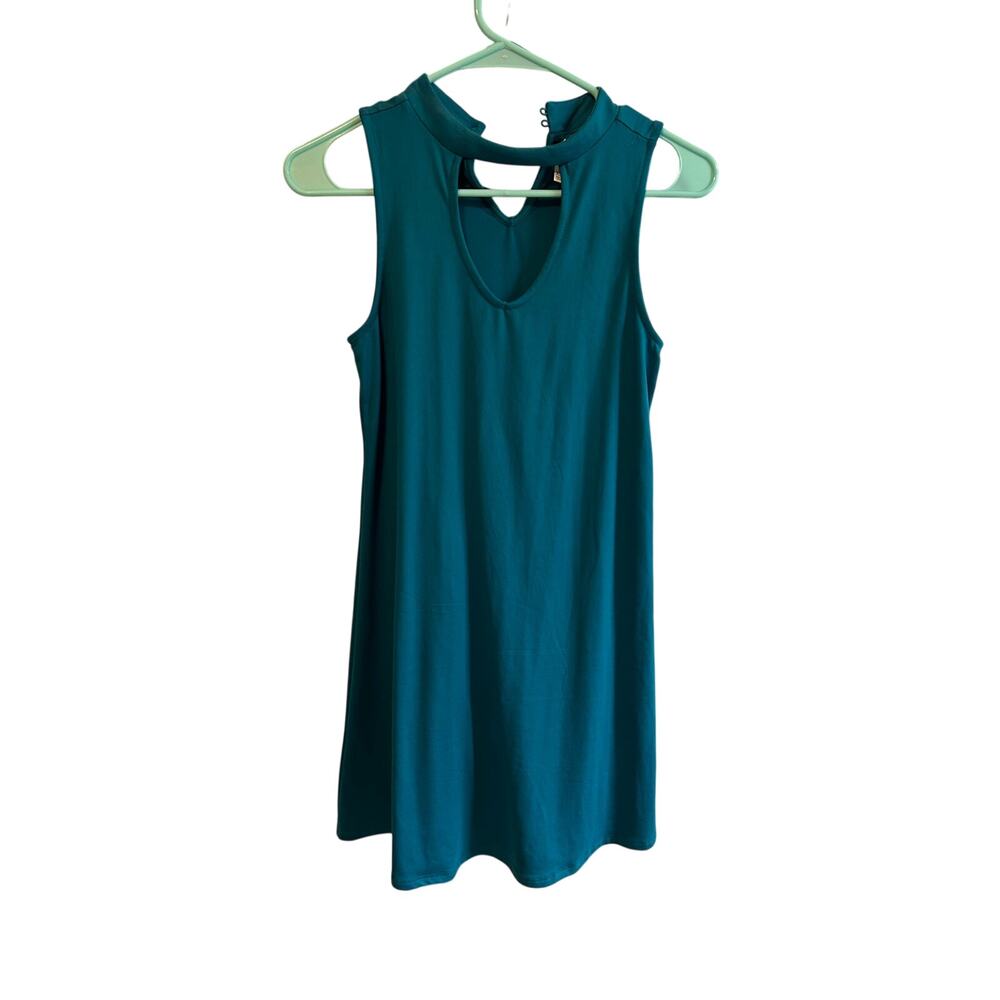 Mudd Teal Halter Dress XS